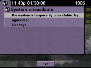 systemunavailable