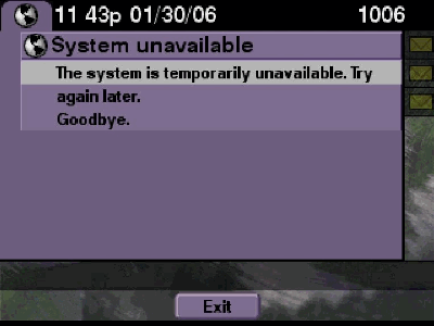 systemunavailable