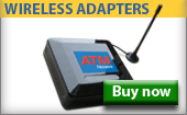 Wireless ATM adapter