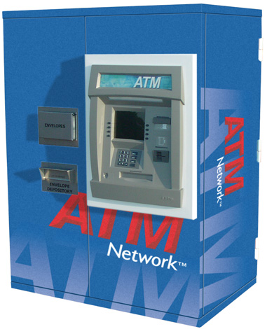 Outdoor ATM kiosk