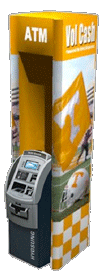 Advertising surround for ATM