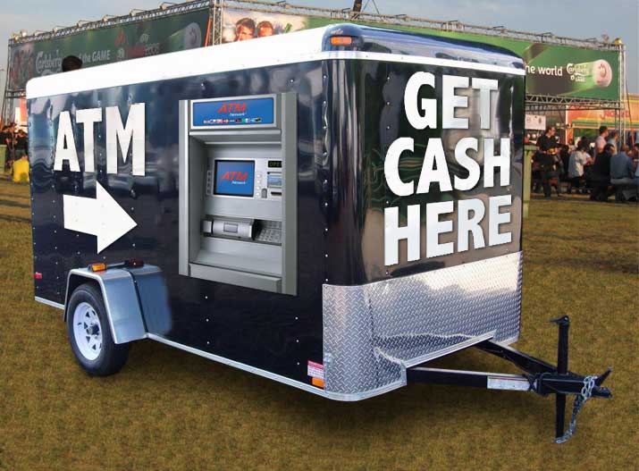 View the available colors for the ATM Network ATM trailer